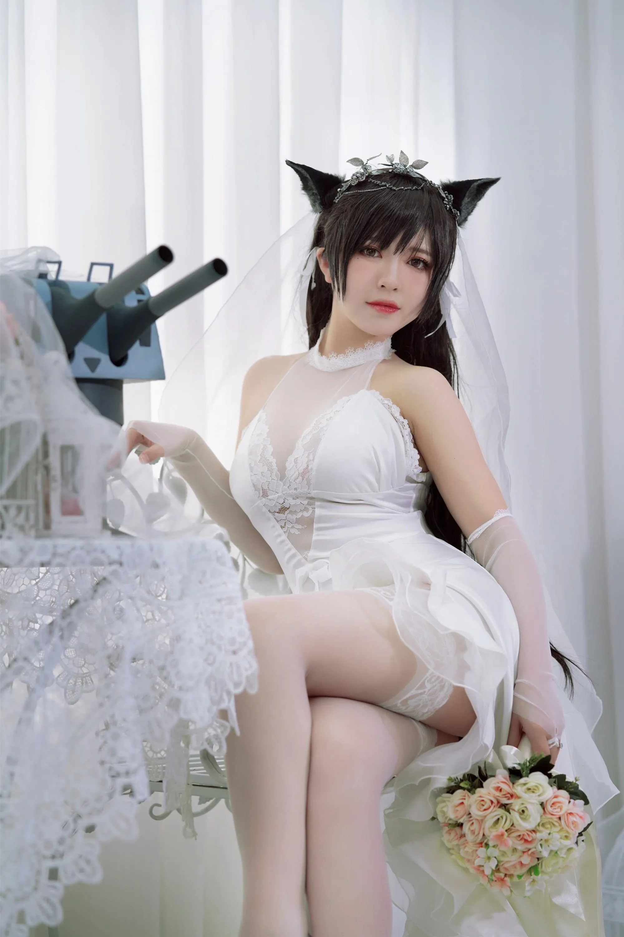 半半子 – NO.25 爱宕花嫁 [30P]插图9